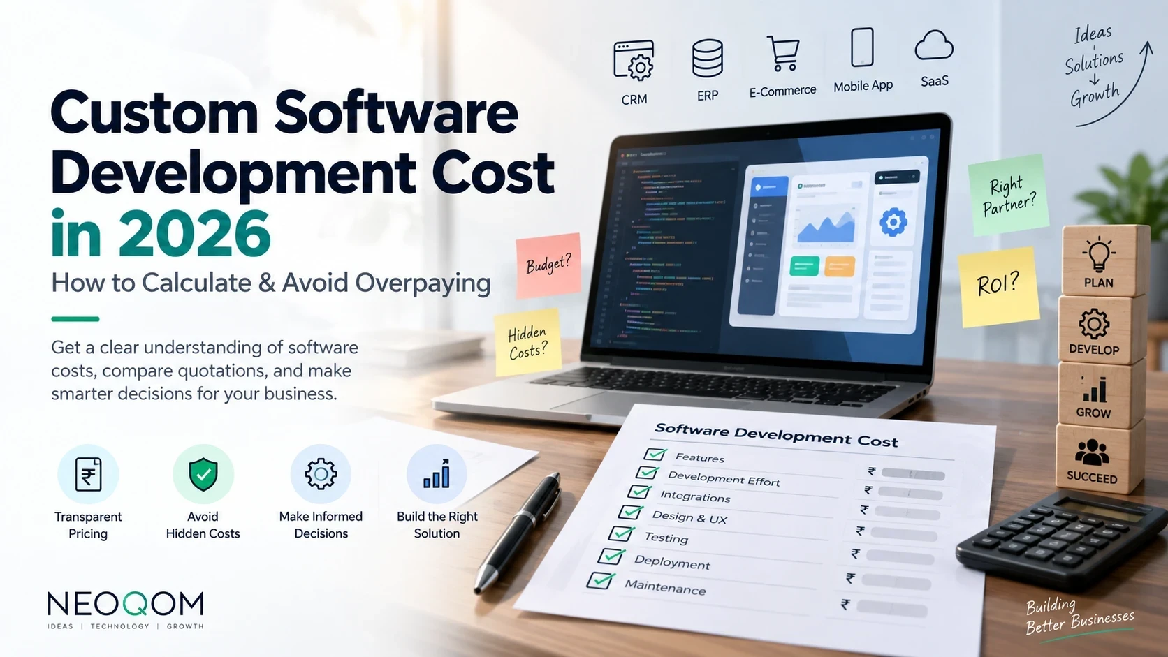 Custom Software Development Cost in 2026: How to Calculate, Avoid Overpaying